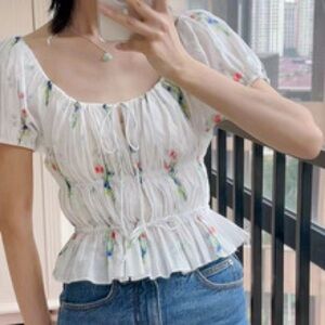 Doen Floral Top XS